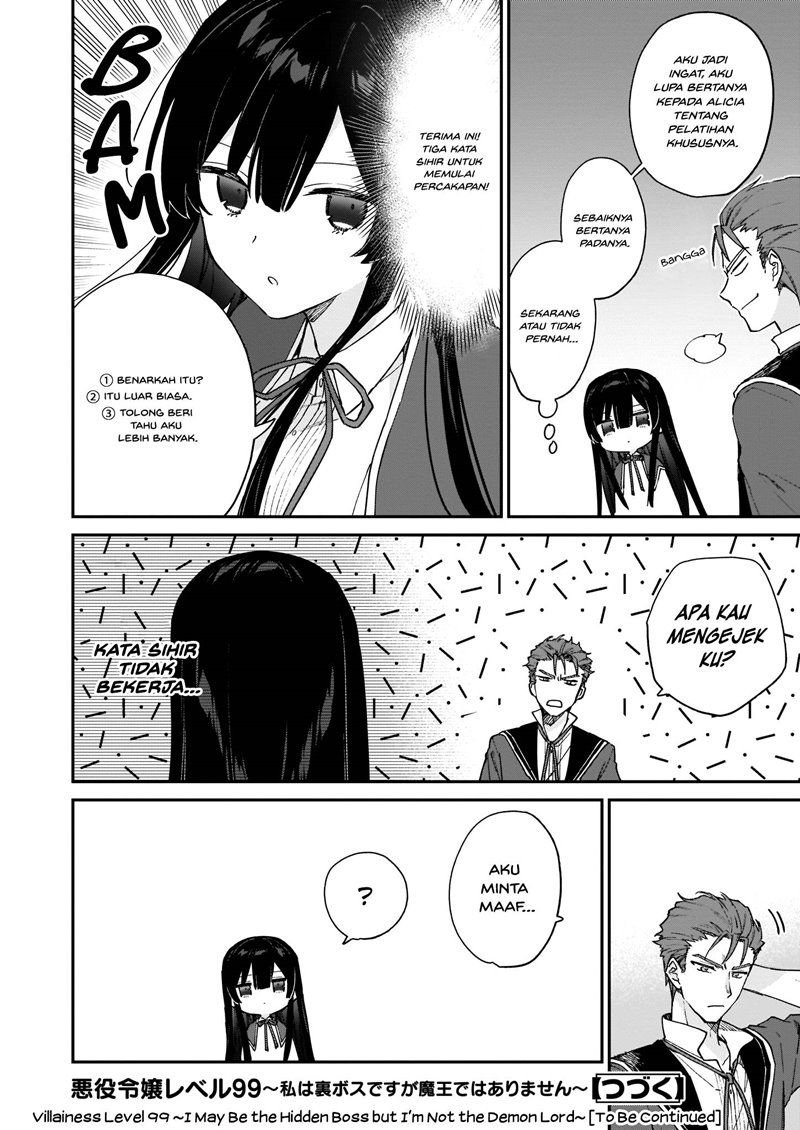 Akuyaku Reijou Reberu 99 ~Watashi wa UraBOSU desuga Maou de wa arimasen~ chapter 10